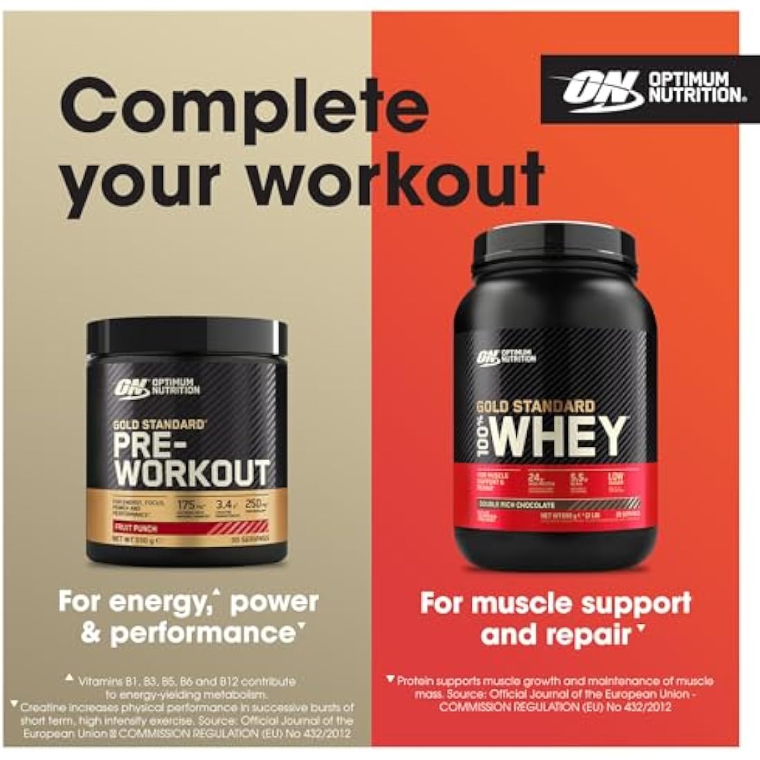 Optimum Nutrition Micronised Creatine Powder, 100% Pure Creatine Monohydrate Powder for Performance and Muscle Power, Unflavoured Shake, 186 Servings, 634 g