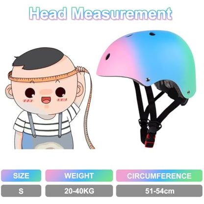 Kids Helmet Boys Girls Lightweight Bike Helmet, Multi-Sport Safety Toys 2 3 4 5 Years Old Children Cartoon Helmet for Skateboard Scooter