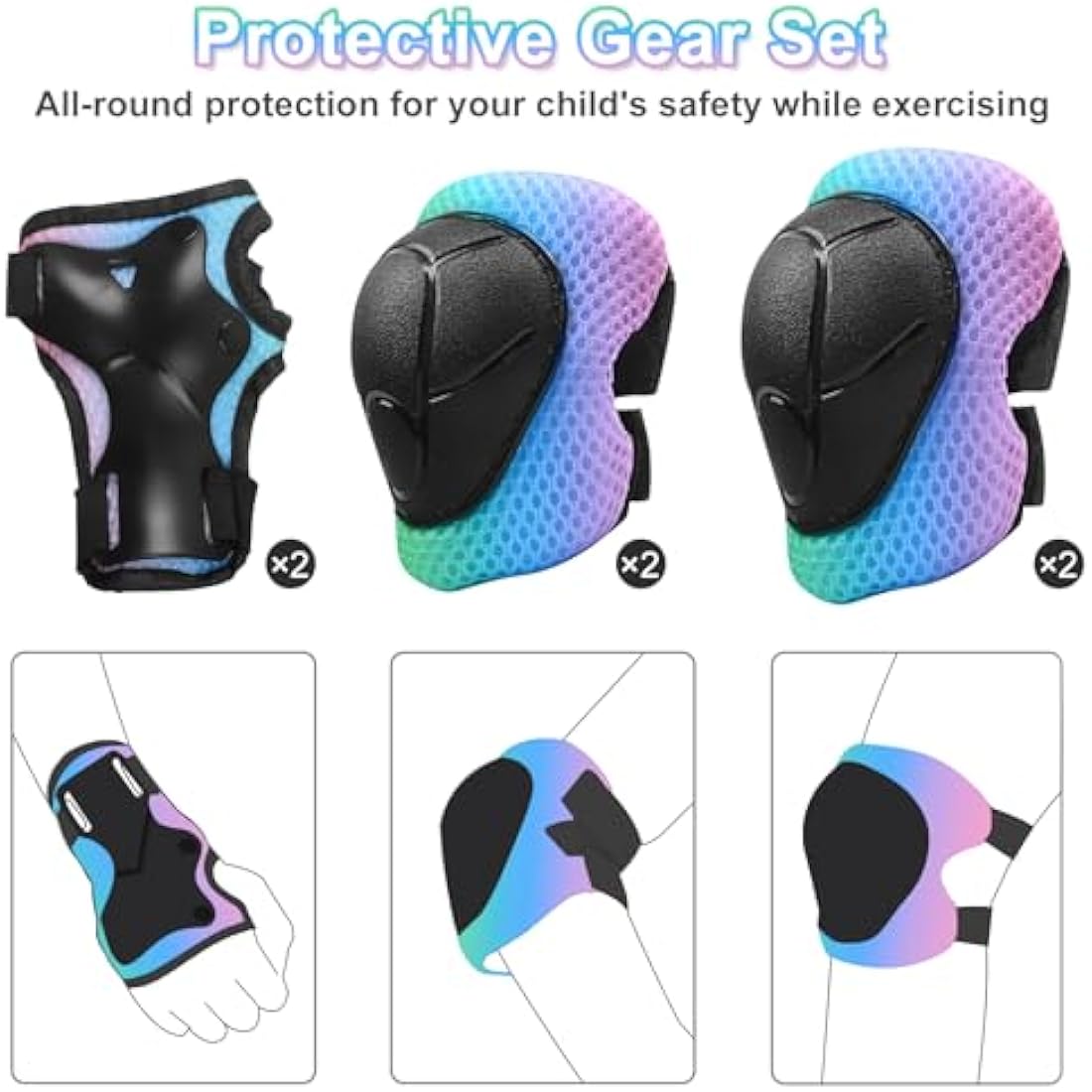 Kids Helmet Boys Girls Lightweight Bike Helmet, Multi-Sport Safety Toys 2 3 4 5 Years Old Children Cartoon Helmet for Skateboard Scooter