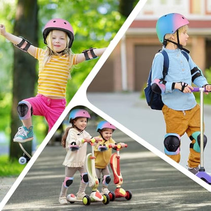 Kids Helmet Boys Girls Lightweight Bike Helmet, Multi-Sport Safety Toys 2 3 4 5 Years Old Children Cartoon Helmet for Skateboard Scooter