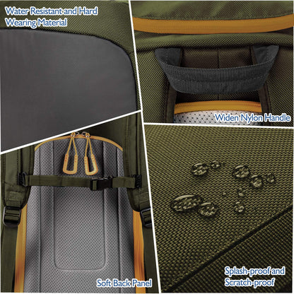 Unigear Ski Boot Backpack, Snowboard Shoes with Helmet Bag, Winter Sports Skiing Skating Rucksack
