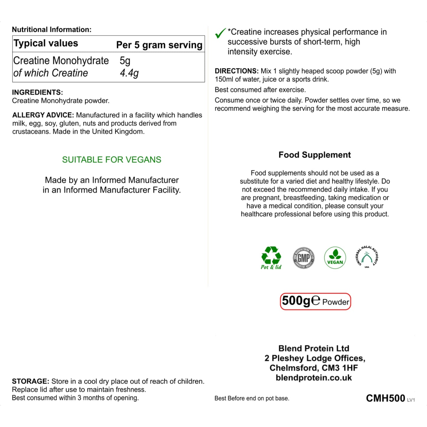 Creatine Blend - Performance Drink