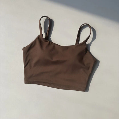 Breathable Sports Bra for Women, Fitness Top, Push Up Sport Bra, Fixed Pad, Yoga Underwear, Sport Tops  Running Vest, Gym Wear