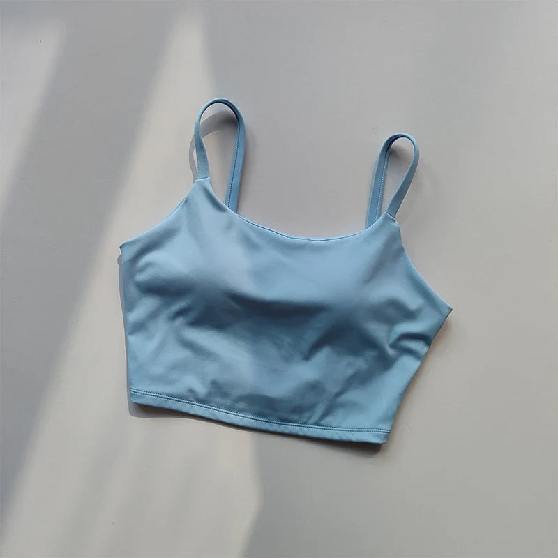 Breathable Sports Bra for Women, Fitness Top, Push Up Sport Bra, Fixed Pad, Yoga Underwear, Sport Tops  Running Vest, Gym Wear