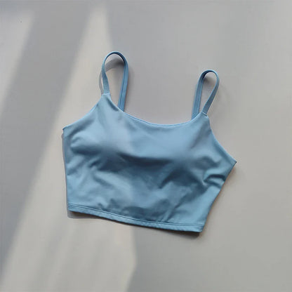 Breathable Sports Bra for Women, Fitness Top, Push Up Sport Bra, Fixed Pad, Yoga Underwear, Sport Tops  Running Vest, Gym Wear