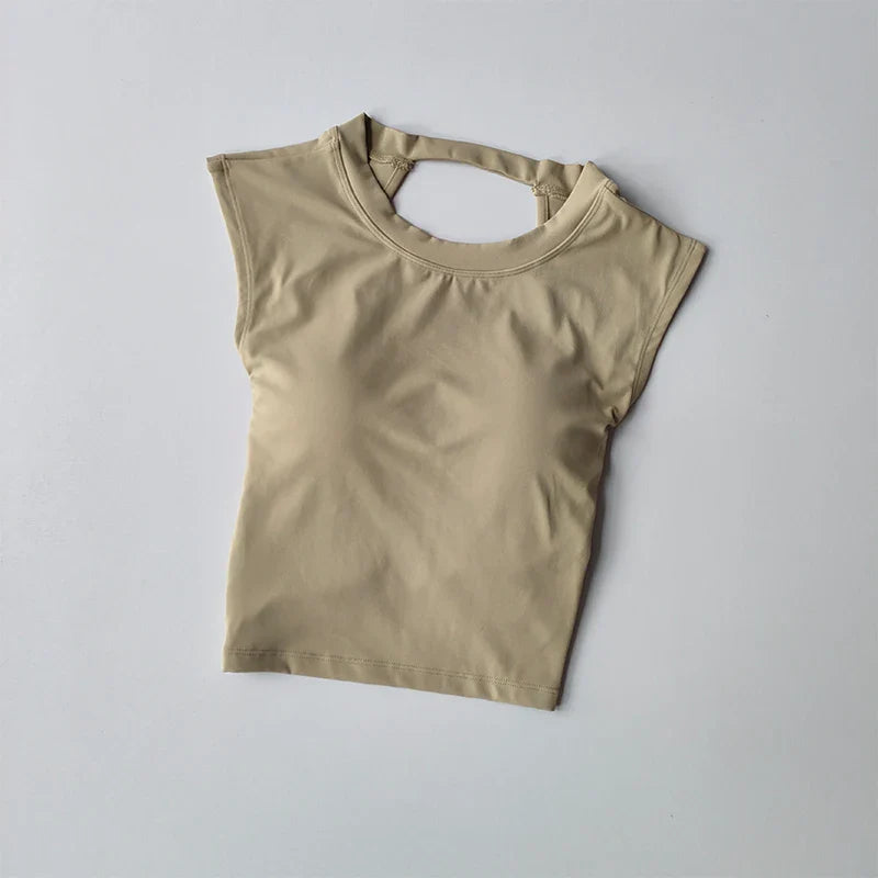 Women Sports Bra Top Push Up Sexy Beauty Back Fitness Yoga Bra t-shirts Sport Tops For Women Breathable Running Vest Gym Wear