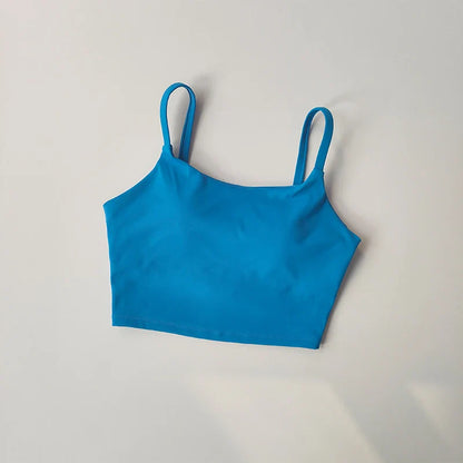 Breathable Sports Bra for Women, Fitness Top, Push Up Sport Bra, Fixed Pad, Yoga Underwear, Sport Tops  Running Vest, Gym Wear