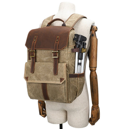Vintage Canvas Backpack–Unisex Outdoor Sports|Travel Bag