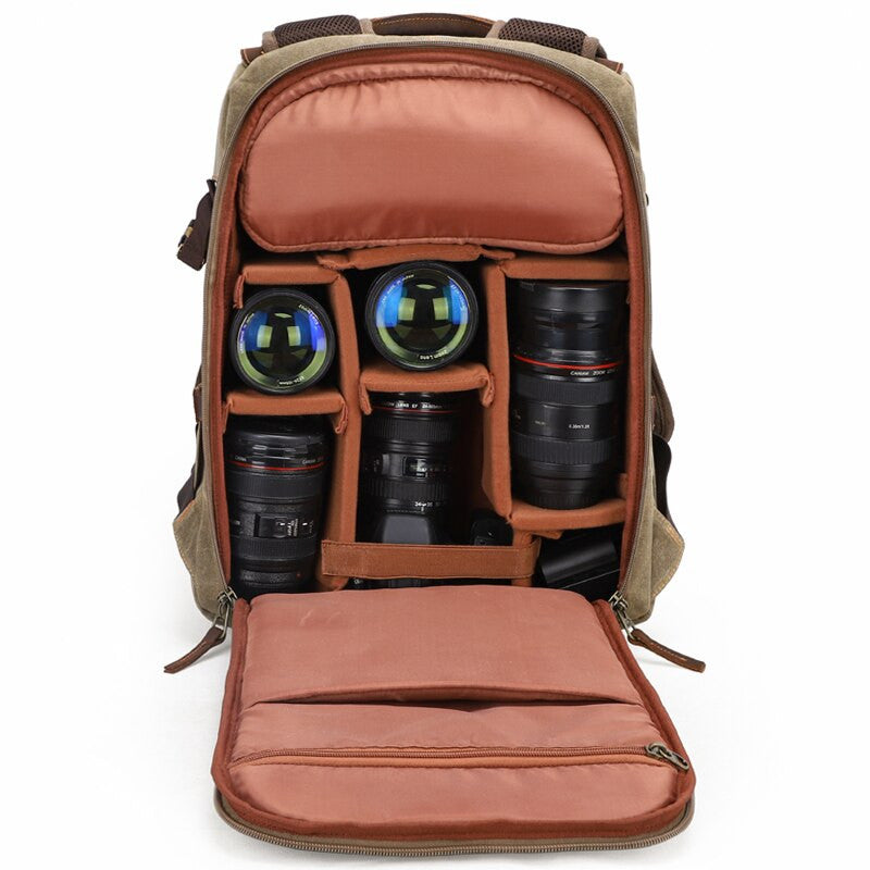 Vintage Canvas Backpack–Unisex Outdoor Sports|Travel Bag