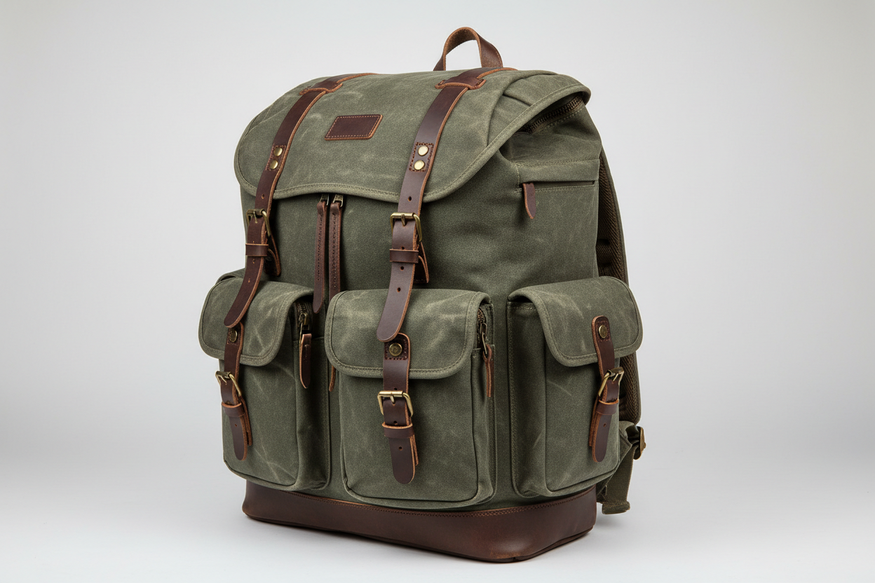 Vintage Canvas Backpack–Unisex Outdoor Sports|Travel Bag
