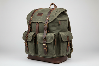 Vintage Canvas Backpack–Unisex Outdoor Sports|Travel Bag